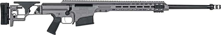  Barrett 18486 MRAD  300 Norma Mag 26" 10+1 Tungsten Gray Cerakote Rec Tungsten Gray Side Folding with Adjustable Comb Stock Black Polymer Grip Right Hand 