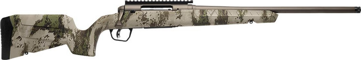  Savage Arms 32305 Axis 2 Pro Compact 308 Win 4+1 20" Gun Metal Bronze Cerakote Heavy Threaded Barrel & Picatinny Rail Carbon Steel Receiver, Fixed Woodland Camo Synthetic Stock, Right Hand 