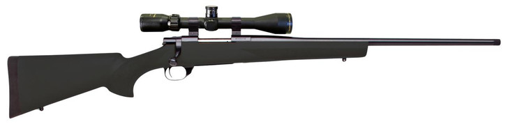 HOWA Howa HGP2270B M1500 Hogue Full Size 270 Win 5+1 22" Blued Steel Barrel, Drilled & Tapped Stainless Steel Receiver, Hogue OverMolded Black Synthetic Stock, Nikko Stirling GamePro 4-12x40mm 