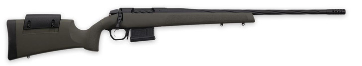  Weatherby 3WRXP65RWR6B 307 Range XP 6.5 Wthby RPM 5+1 24" Fluted Barrel, Black Barrel/Rec, OD Green Synthetic Stock with Adj. Cheek Rest, Accubrake Muzzle Brake, TriggerTech Trigger 
