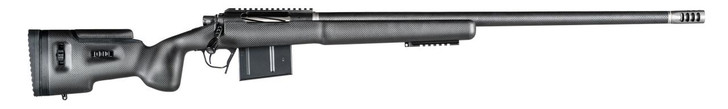  Christensen Arms 8010500300 TFM Long Range Full Size 338 Lapua Mag 3+1, 27" Carbon Fiber Target Steel Barrel, Black Nitride Aluminum Receiver, Natural Carbon Fiber Fixed Long Range Stock 
