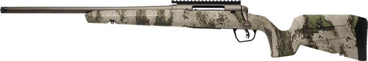  Savage Arms 32312 Axis 2 Pro Compact 308 Win 4+1 20" Gun Metal Bronze Cerakote Heavy Threaded Barrel & Picatinny Rail Carbon Steel Receiver, Fixed Woodland Camo Synthetic Stock, Left Hand 