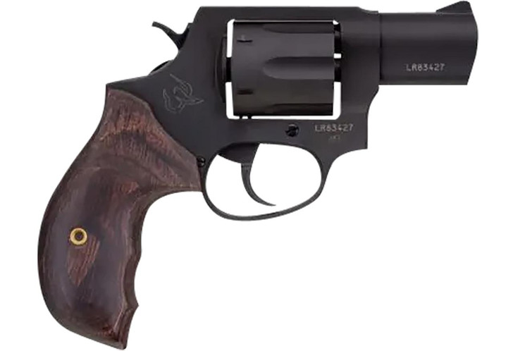  Taurus 2-856021SW 856  38 Spl + P 6 Round 2" Stainless Steel Walnut Grip 