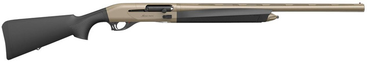 RETAY USA Retay USA K251EBK26 Masai Mara  Inertia Plus 12 Gauge 3.5" 4+1 (2.75") 26" Deep Bore Drilled, FDE Barrel/Rec, Black Synthetic Furniture, TruGlo Fiber Optic Sight 
