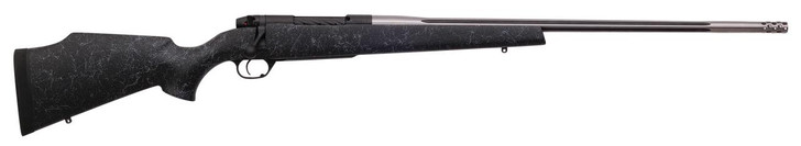  Weatherby MAM01N653WR8B Mark V Accumark 6.5-300 Wthby Mag 3+1 26" Barrel, Graphite Black Cerakote Finish, Gray Webbed Black Fixed Monte Carlo Stock 