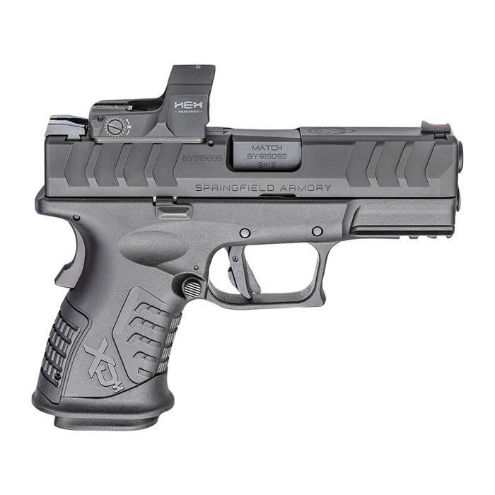 Springfield Armory Xd-m Elite Compact Osp 3.8'' 9mm Black With Hex Dragonfly 