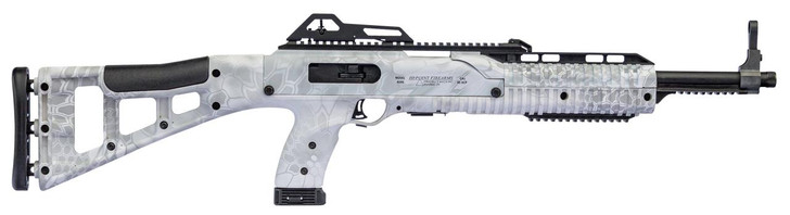  Hi-Point 1095TSKRYP 1095TS Carbine 10mm Auto 10+1 17.50" Threaded Barrel, Kryptek Yeti All Weather Skeletonized Stock, Kryptek Yeti Polymer Grip 