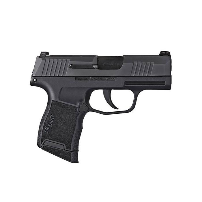 SIG SAUER P365 Nitron Micro-comp 9mm Luger 3.1'' Bbl (2)10rd Mag Black 