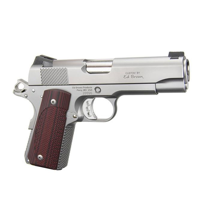Ed Brown Cco 45 Acp 4.25'' Bbl (1)7rd Mag Wood/stainless 