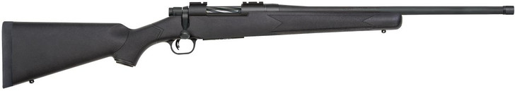  Mossberg 28175 Patriot  Full Size 400 Legend 4+1 20" Matte Blued Threaded Barrel, Matte Blued Drilled & Tapped Stainless Steel Receiver, Fixed Black Synthetic Stock, Right Hand 