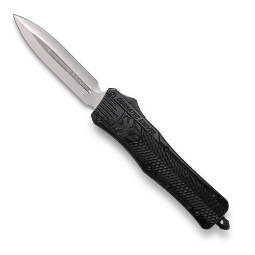 Cobratec Knives Medium Ctk-1 Black - 3" Blade, Dagger, Not Serrated 