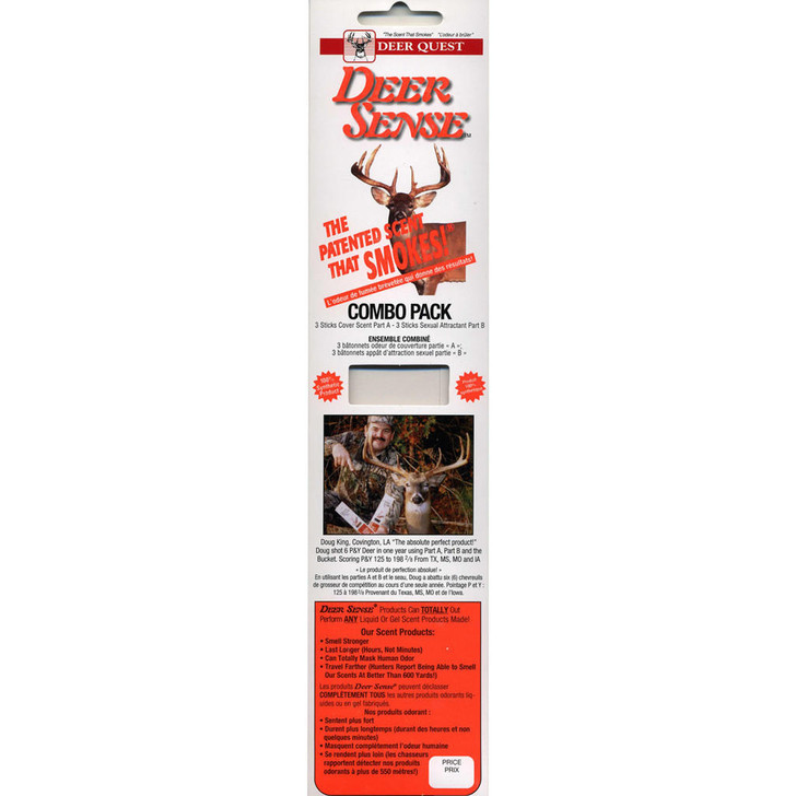 Deer Quest Deer Sense Combo Combo Cover Scent/sexual 6 Pk