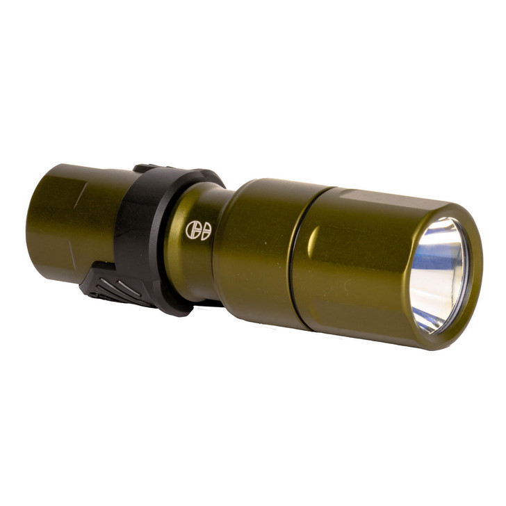Cloud Defensive MCH HC High Candela Micro Flashlight, Single Output, 950 Lumen, Aluminum, Black, MCH2.0-HC-S-350-BLK