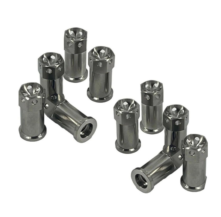 GORSUCH PERFORMANCE SOLUTIONS Nut Quickchange 3/8 x 16 Titanum 10pk 