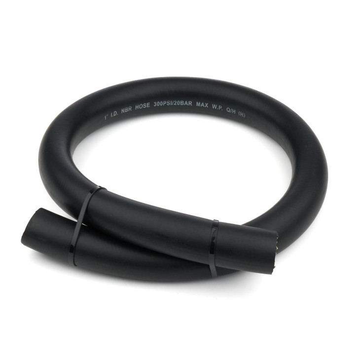 REDHORSE PERFORMANCE 16AN 402 Series E85 Push Lock Hose 3ft Blac 