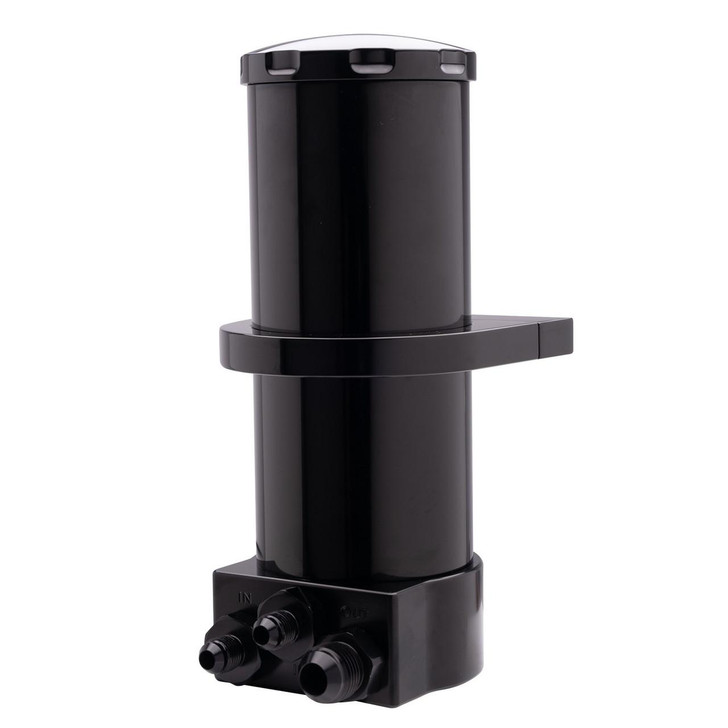 BILLET SPECIALTIES Hydroboost Power Steerin Reservoir w/Bkt Black 