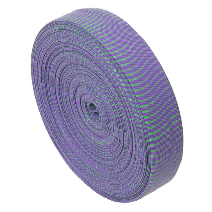 October Mountain Vibe String Silencers Purple/green 85 Ft