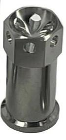 GORSUCH PERFORMANCE SOLUTIONS Nut Quickchange 3/8 x 16 Titanum Single 