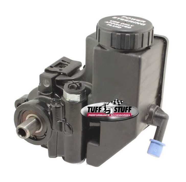 TUFF-STUFF Type II Power Steering Pump w/Reservoir Black 