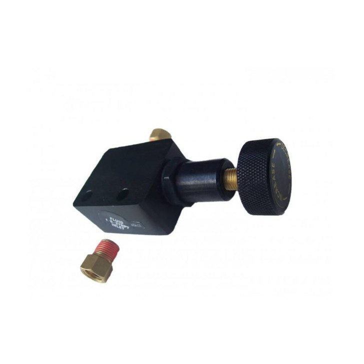 LEED BRAKES Aluminum Adjustable Prop ortioning Valve Black 