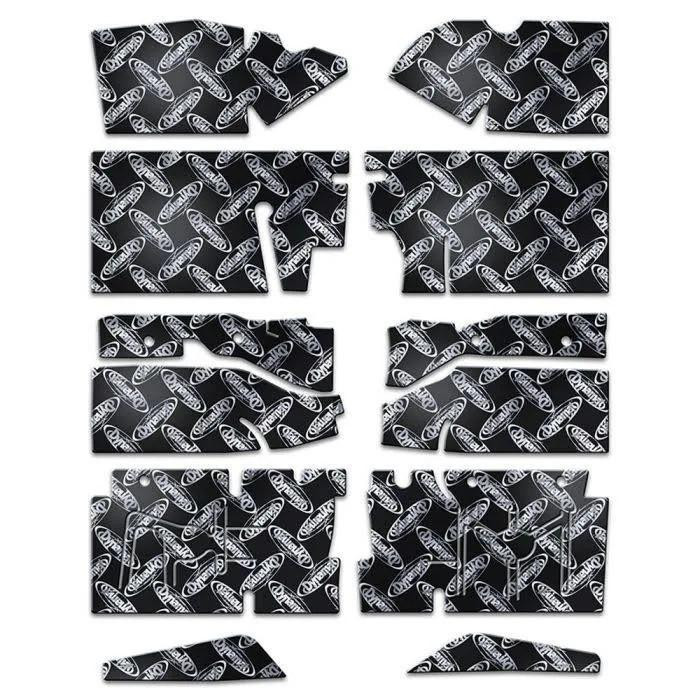 DYNAMAT 79-93 Mustang Floor Kit Custom Cut 