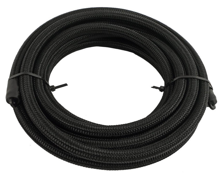 REDHORSE PERFORMANCE 12AN eSeries 235 E85 Nylon Hose 10ft Black 