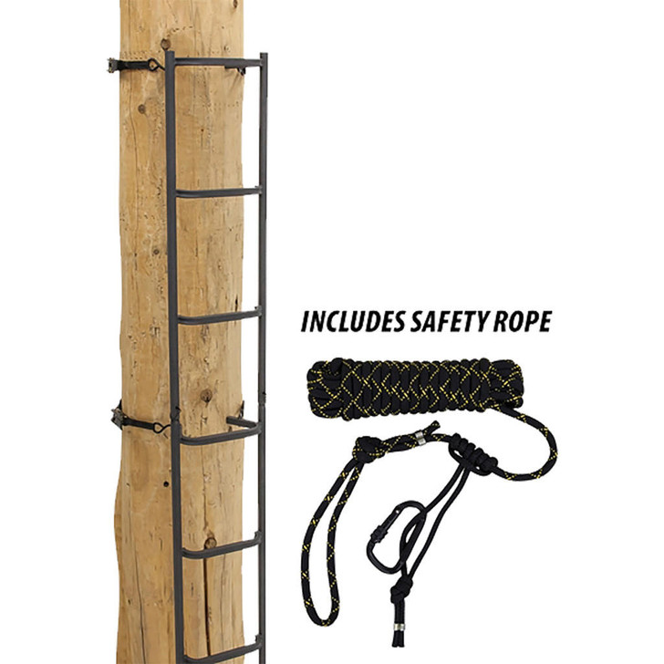 Rivers Edge Treestands Rivers Edge Big Foot Ladder With Safety Rope 