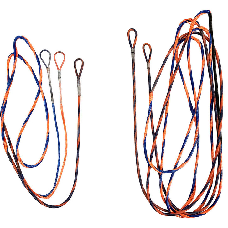 First String Firststring Genesis String And Cable Set Blue/ Flo Orange