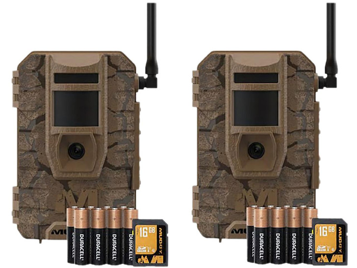  Muddy MUDMTGTRK2PK Mitigator Cellular Trail Camera 2 Pack 