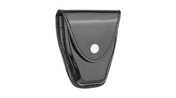 Dutyman Hi-Gloss Leather Tapered Closed Single Cuff Case 