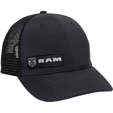  Outdoor Cap Dodge Ram Meshback Cap Black 