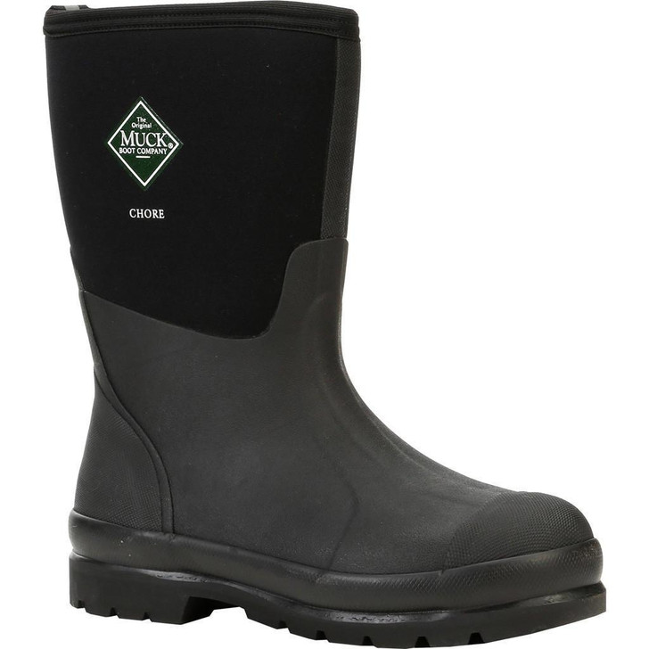 Muck Boots Muck Classic Boot Black Mid 10 