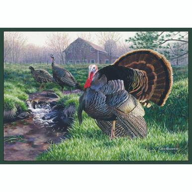 Custom Printed Rugs Custom Printed Rug Wild Turkey 