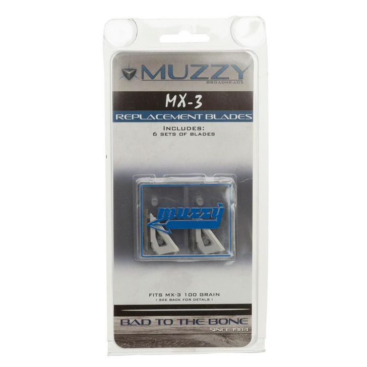  Muzzy Replacement Blades Mx-3 100 Gr. 9 Pk. 