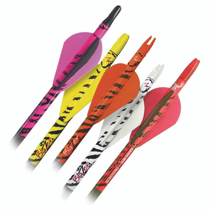  Bohning Blazer Arrow Wraps Orange Tiger 4 In. 13 Pk. 