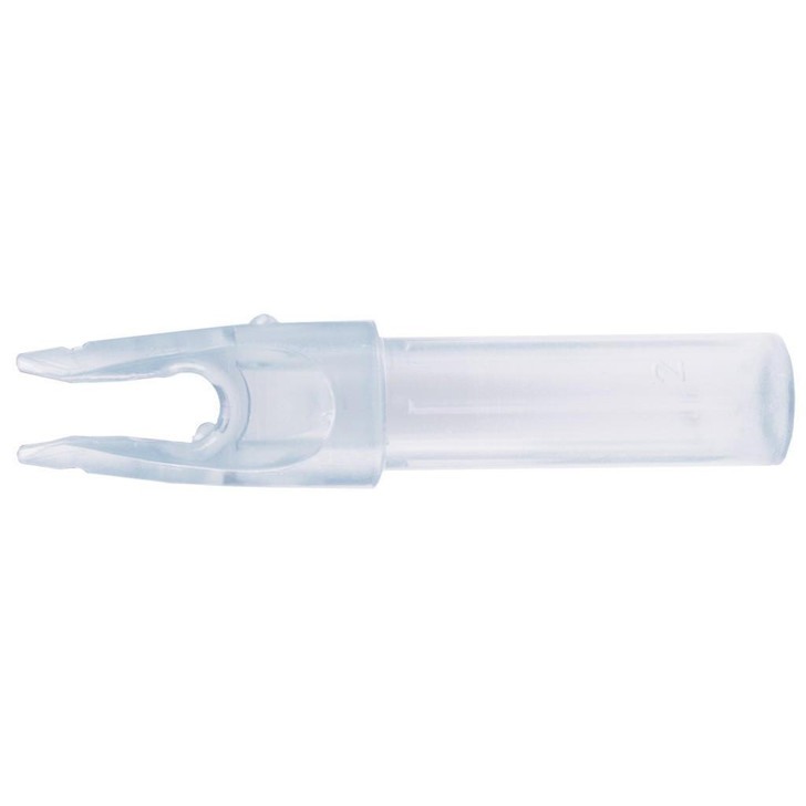  Carbon Express Launchpad Nocks Clear .244 12 Pk. 