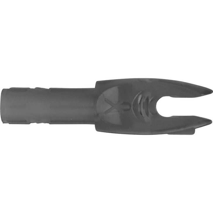 Easton 5mm X Nocks Smoke 12 Pk.