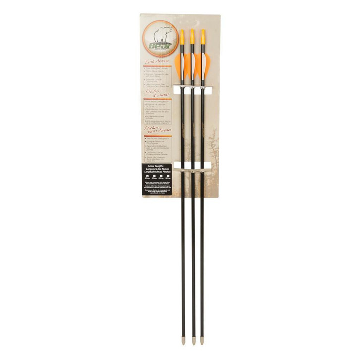  Bear Brave Arrows 3 Pk. 