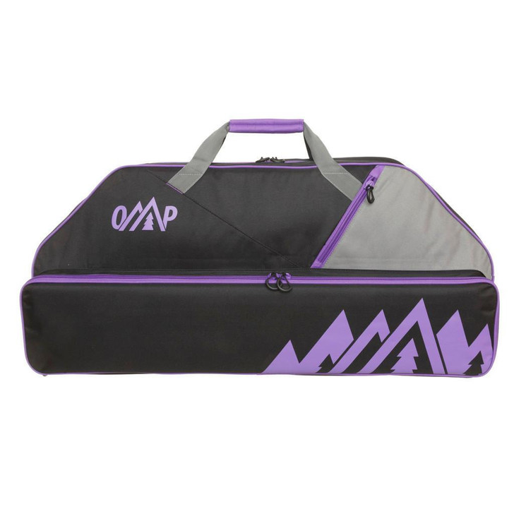  October Mountain Bow Case Black/purple 36 In. 