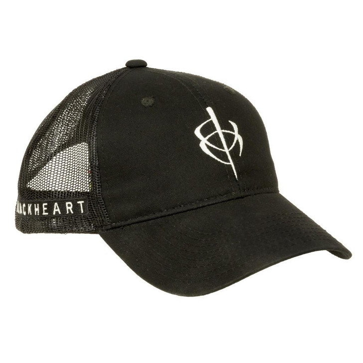  Blackheart Mesh Hat Black One Size 