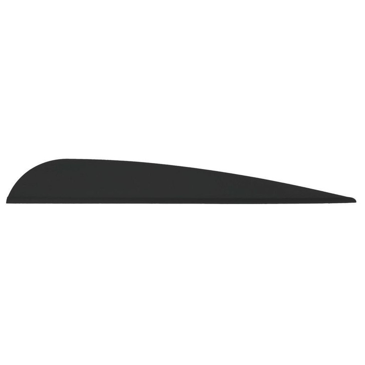  Aae Elite Plastifletch Vanes Black 3.875 In. 100 Pk. 