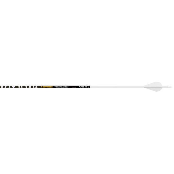  Gold Tip Ted Nugent Arrows White 400 Raptor Vanes 6 Pk. 
