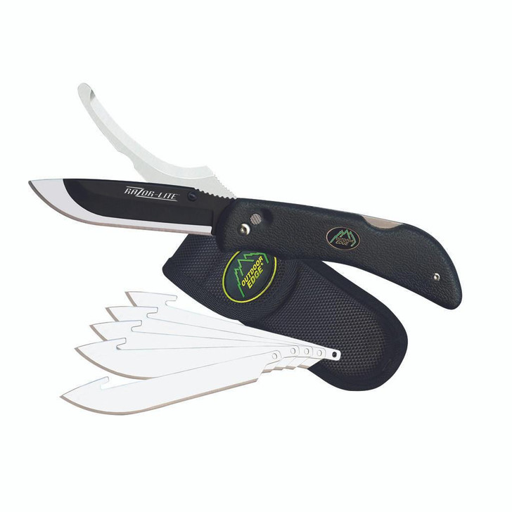  Outdoor Edge Razor-pro Knife Black 6 Blades 