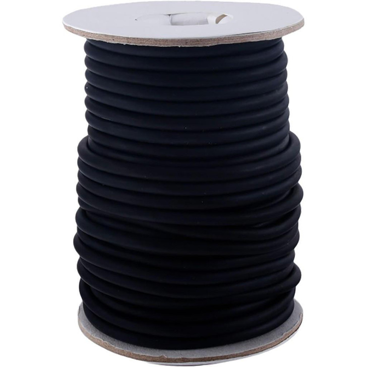  Gws Rubber Tubing 50 Ft. Black 