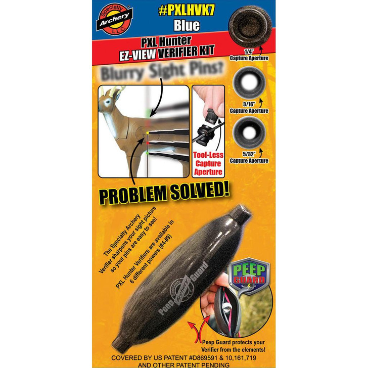  Specialty Archery Pxl Hunter Ez-view Verifier Kit No. 7 Blue 