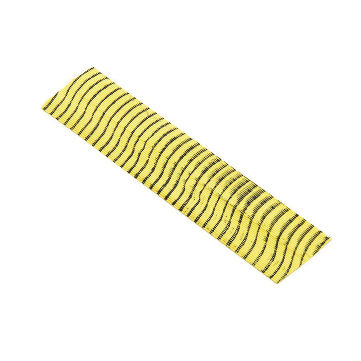  October Mountain Vibe String Silencers Yellow/black 2 Pk. 