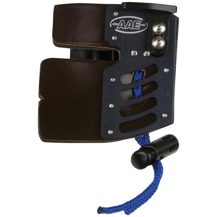  Aae Elite Finger Tab Cordovan Large Rh 