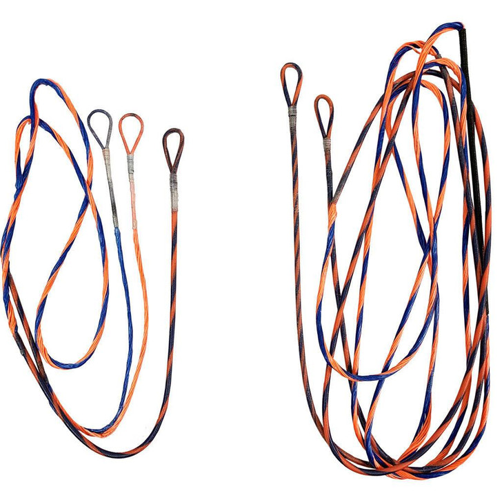 First String Firststring Genesis String And Cable Set Blue/ Flo Orange 