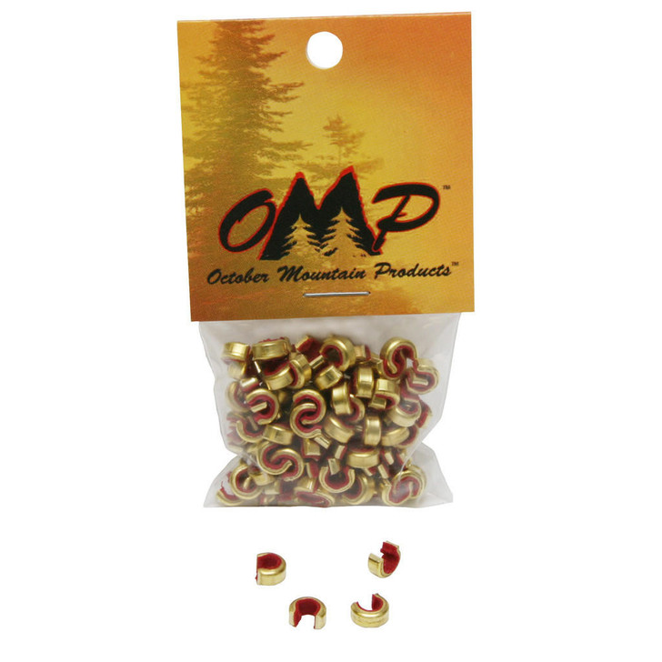 October Mountain Nock Sets Xl Red 100 Pk.