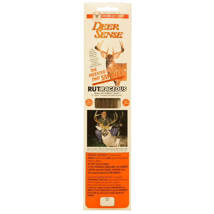 Deer Quest Deer Sense Rutrageous Smoke 6 Pk.